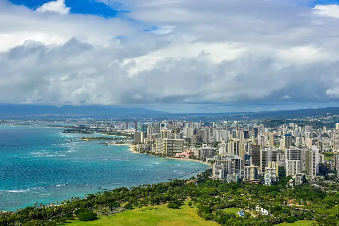 Honolulu, Hawaii - Sunniest Cities in the US