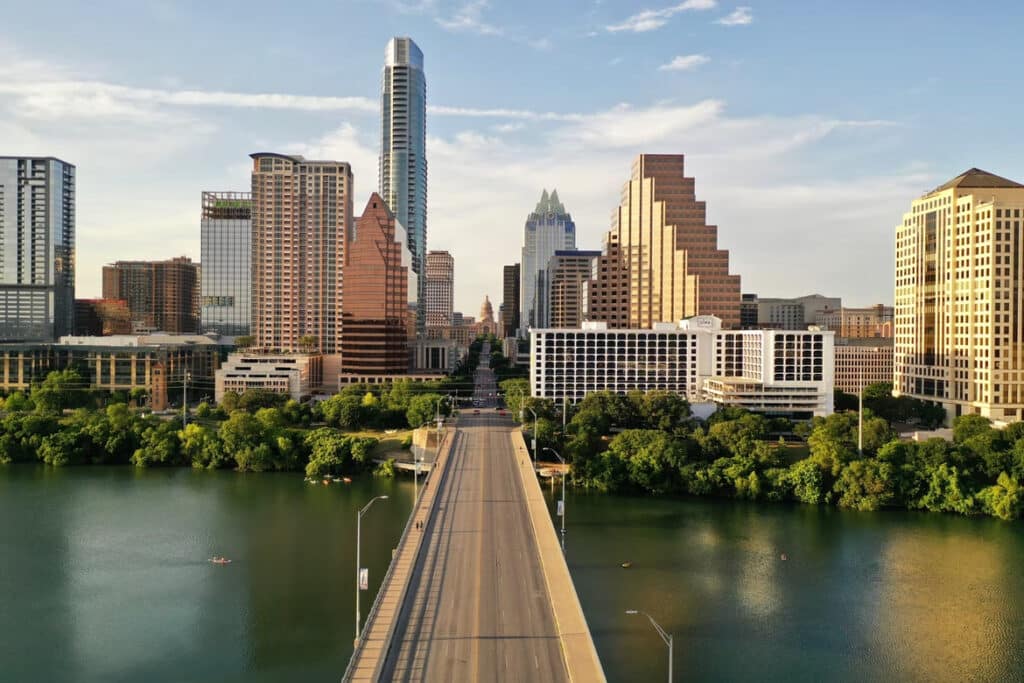 Austin, Texas - Sunniest Cities in the US