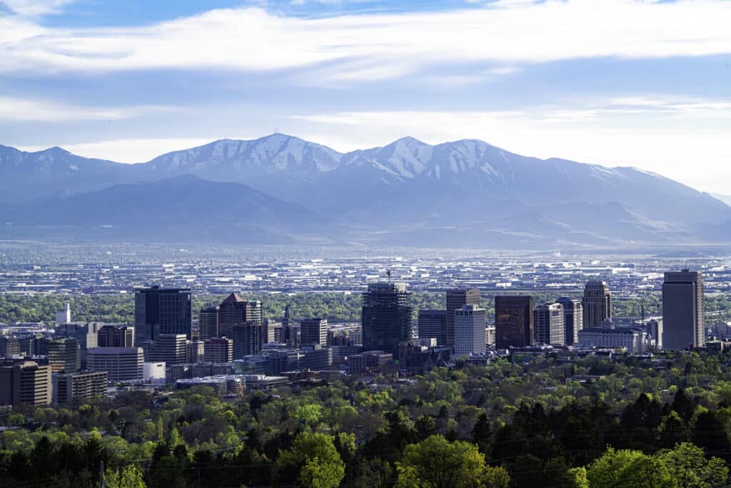 Salt Lake City, Utah - Sunniest Cities in the US