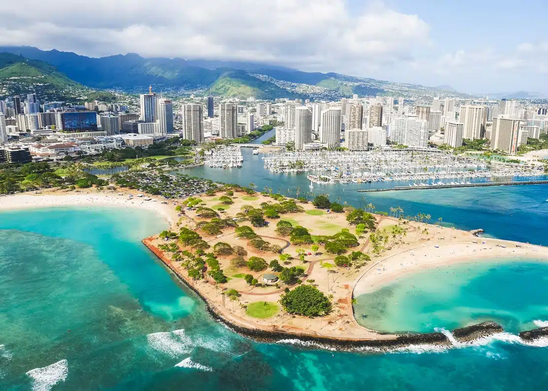 Honolulu, Hawaii - Sunniest Cities in the US