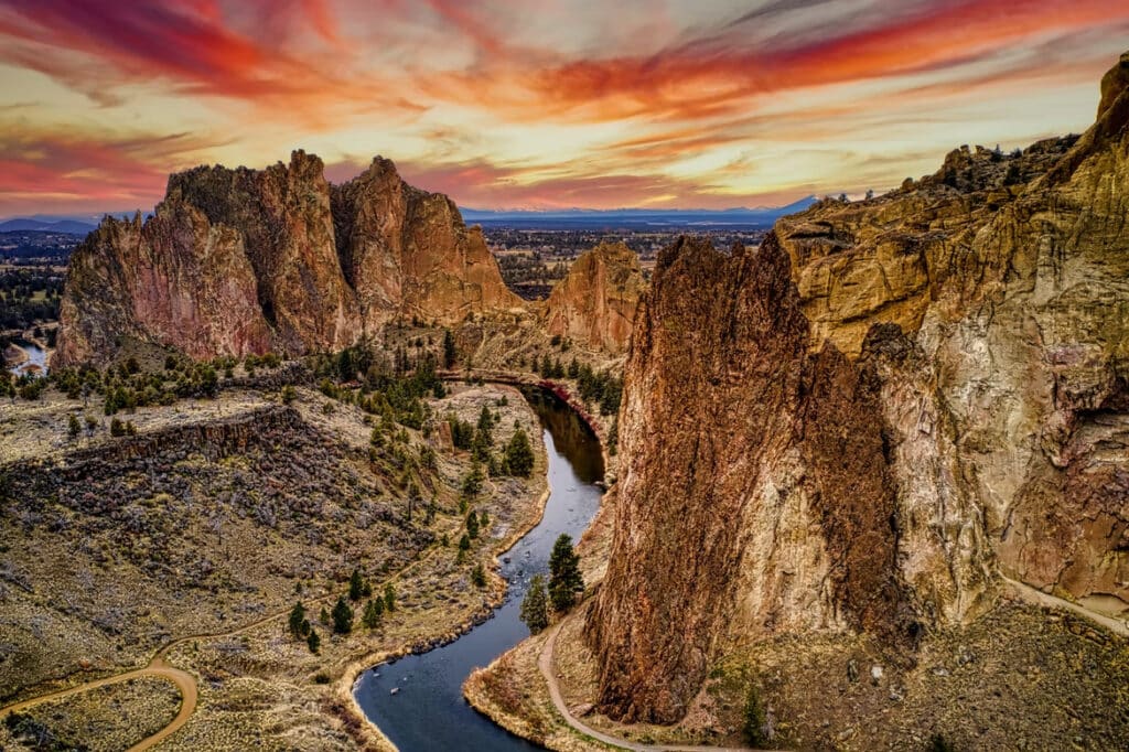 Smith Rock, Oregon - Driest States in the US