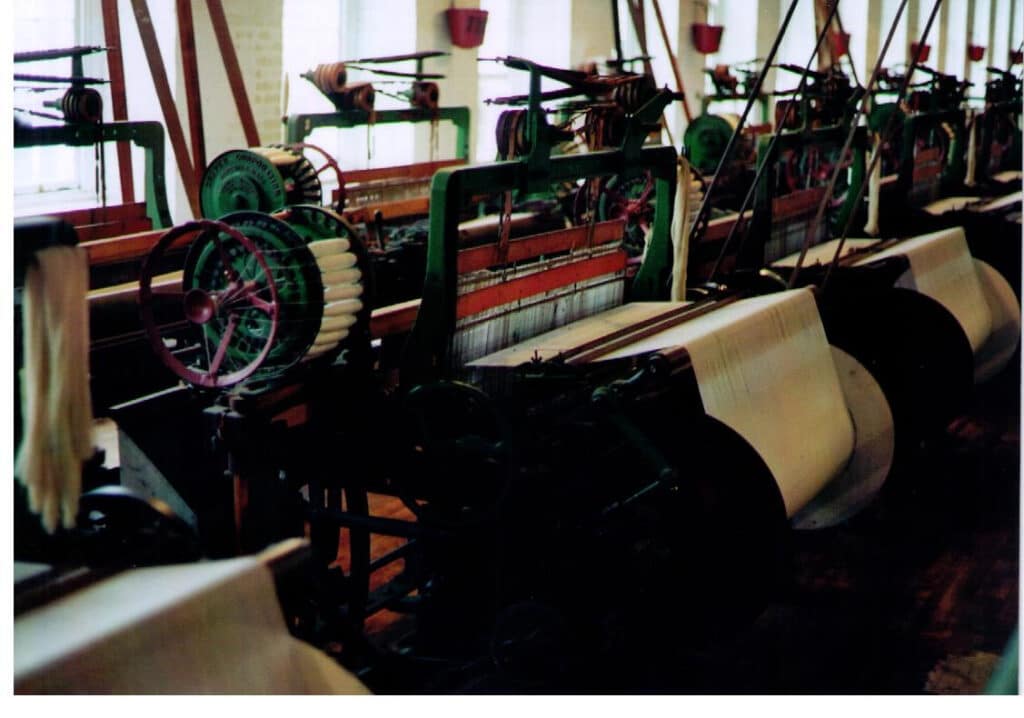 A Northrop loom - Invention allowed the greatest personal freedom of travel