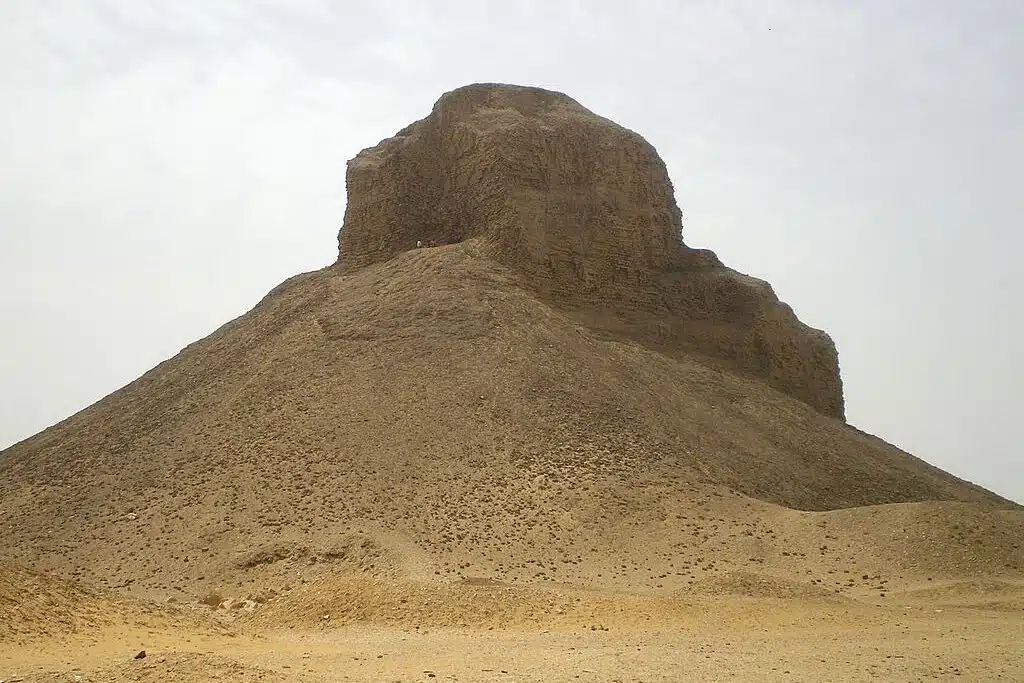 "Black Pyramid" of king Amenemhat III. (12th Dynasty) at Dahshur