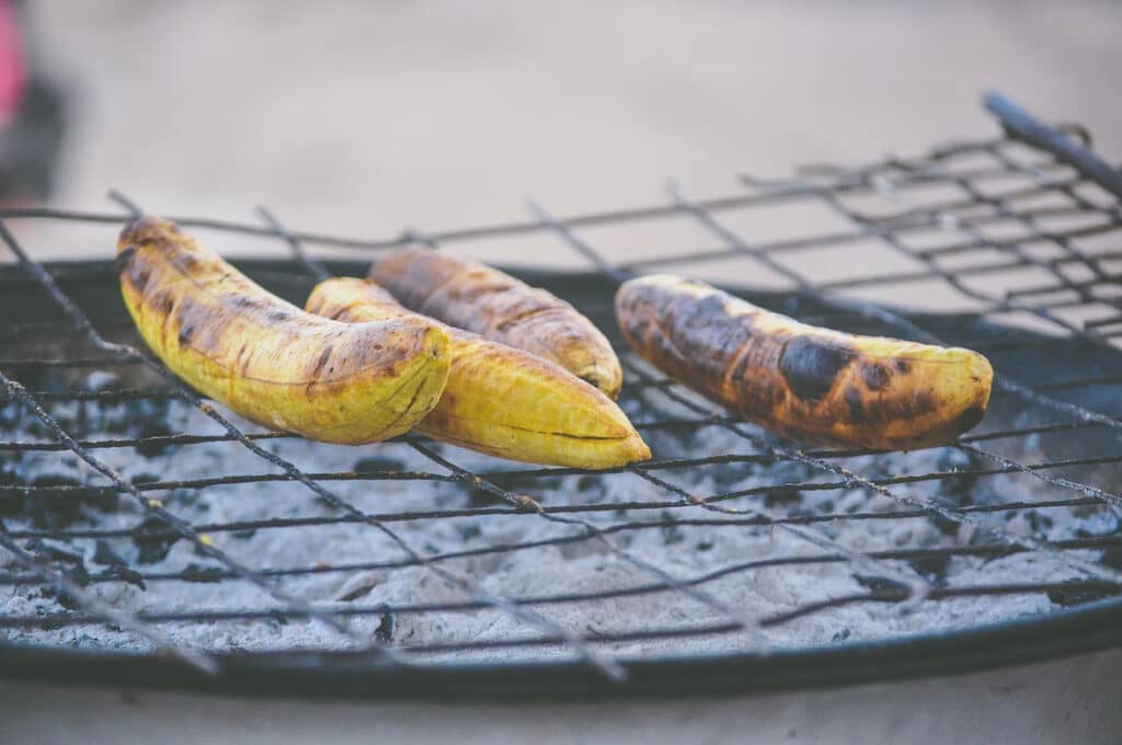 Grilling Plantain