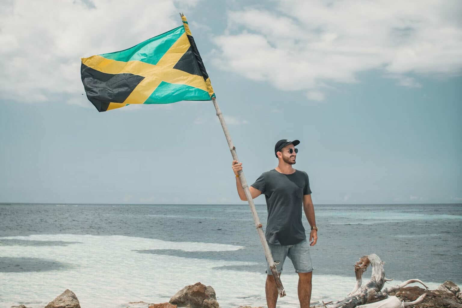 The Jamaica National Flag