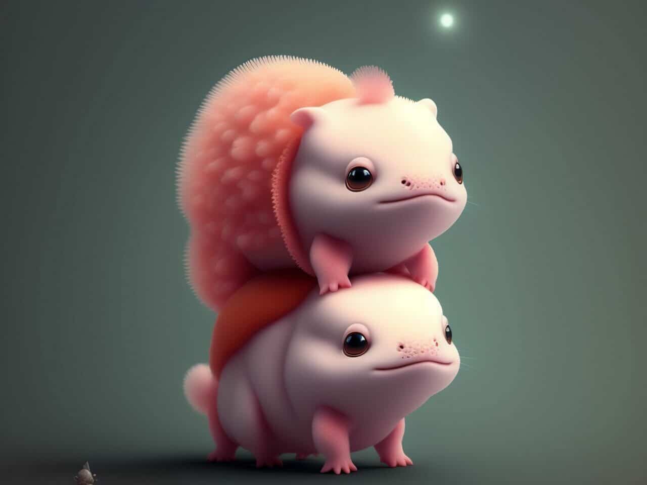 All about Baby Axolotl