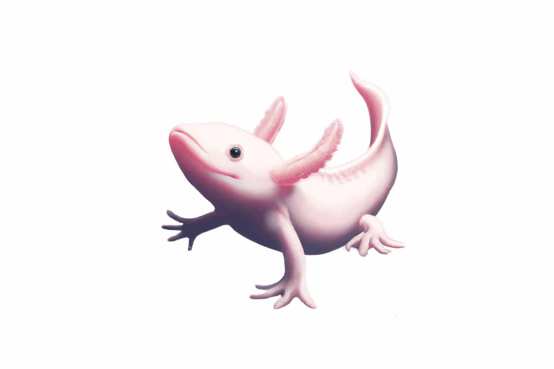 A cutie axolotl