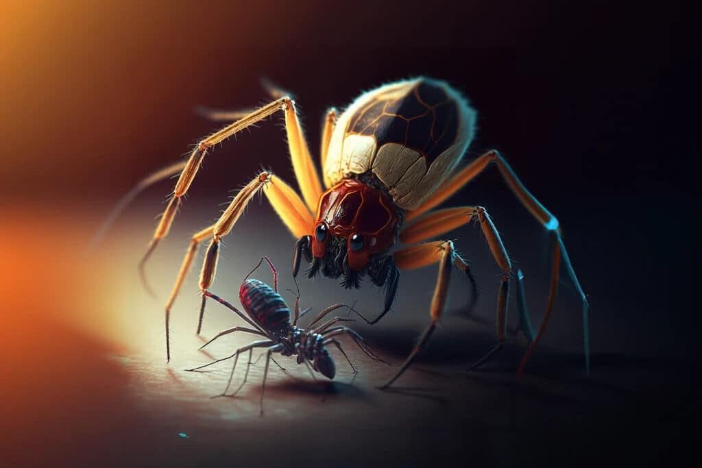 Spider vs. Roach
