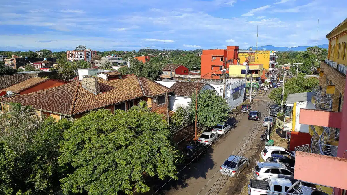A view of Villarrica, Paraguay