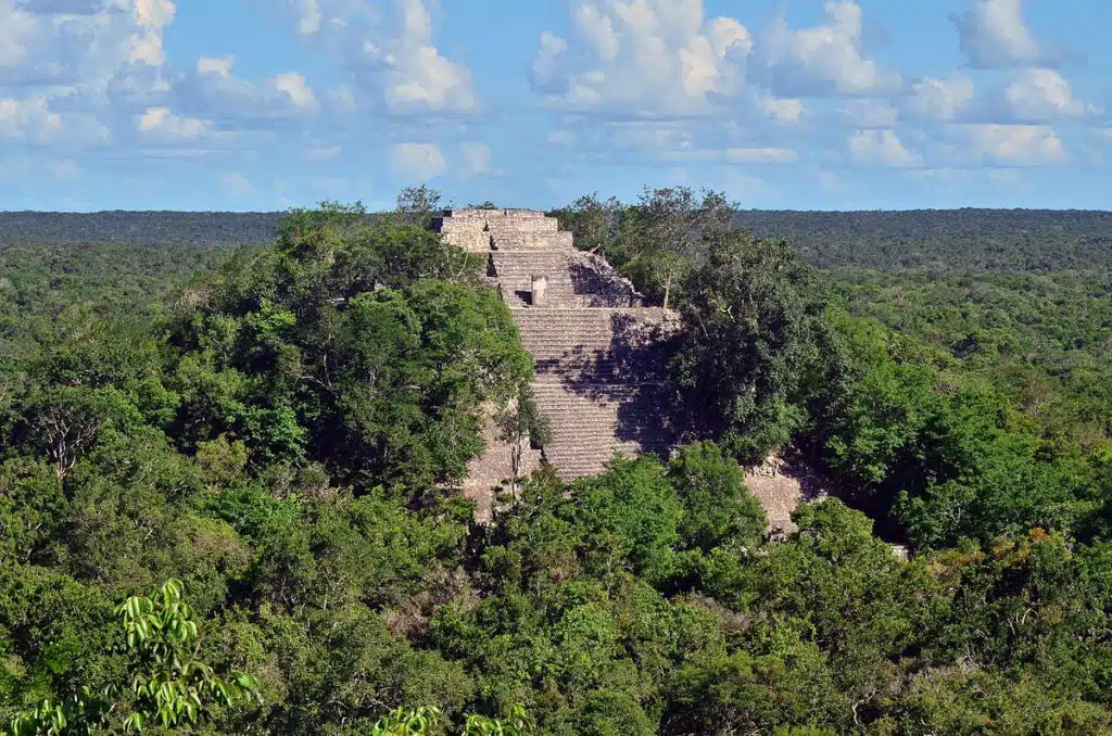 Mayan ruins of Calakmul