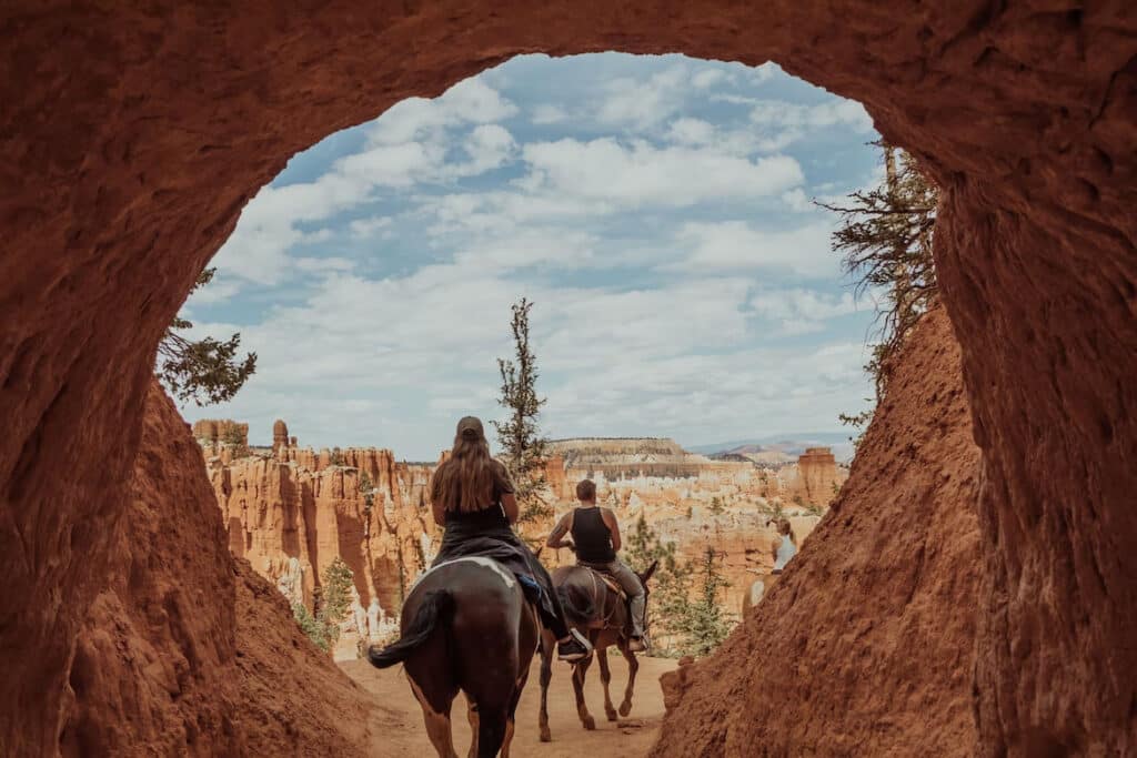 Horseback riding Bryce Canyon