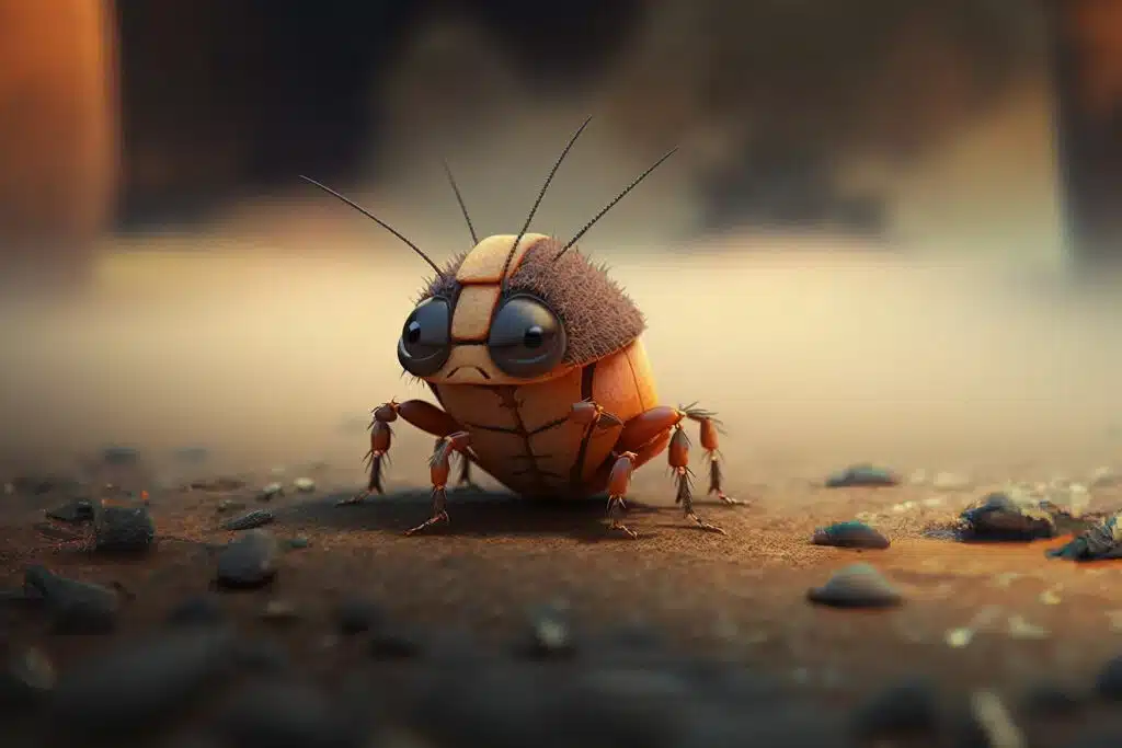 Baby Cockroach Cartoon