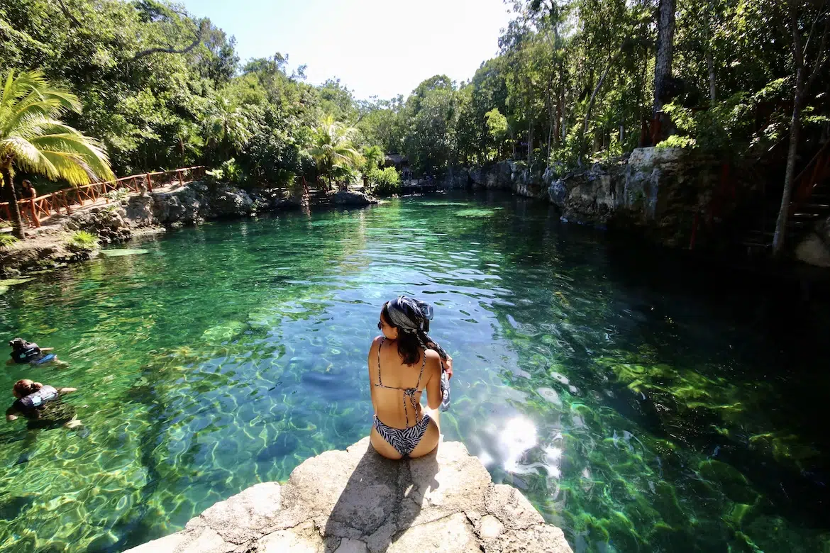 Cenote, Tulum, Mexico