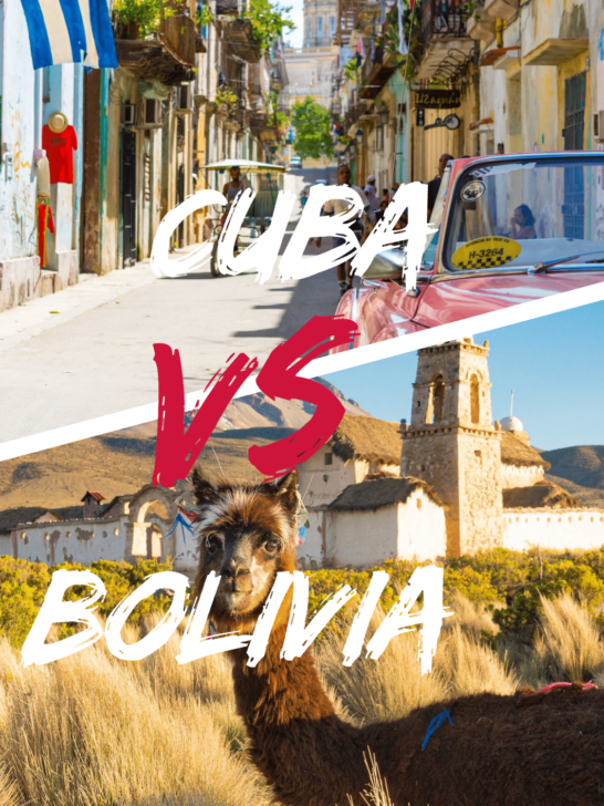 Cuba vs Bolivia: The ultimate Travel Comparison