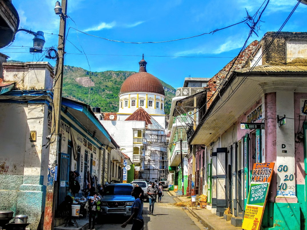 Street in Haiti