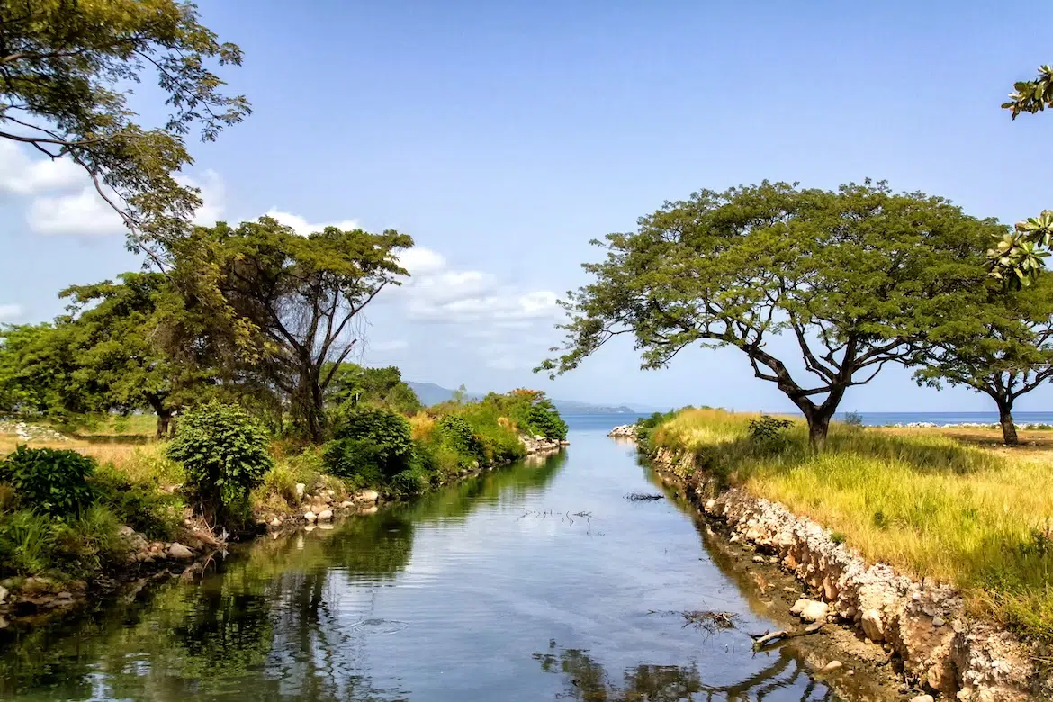 River in Jamaica - Jamaica vs Haiti