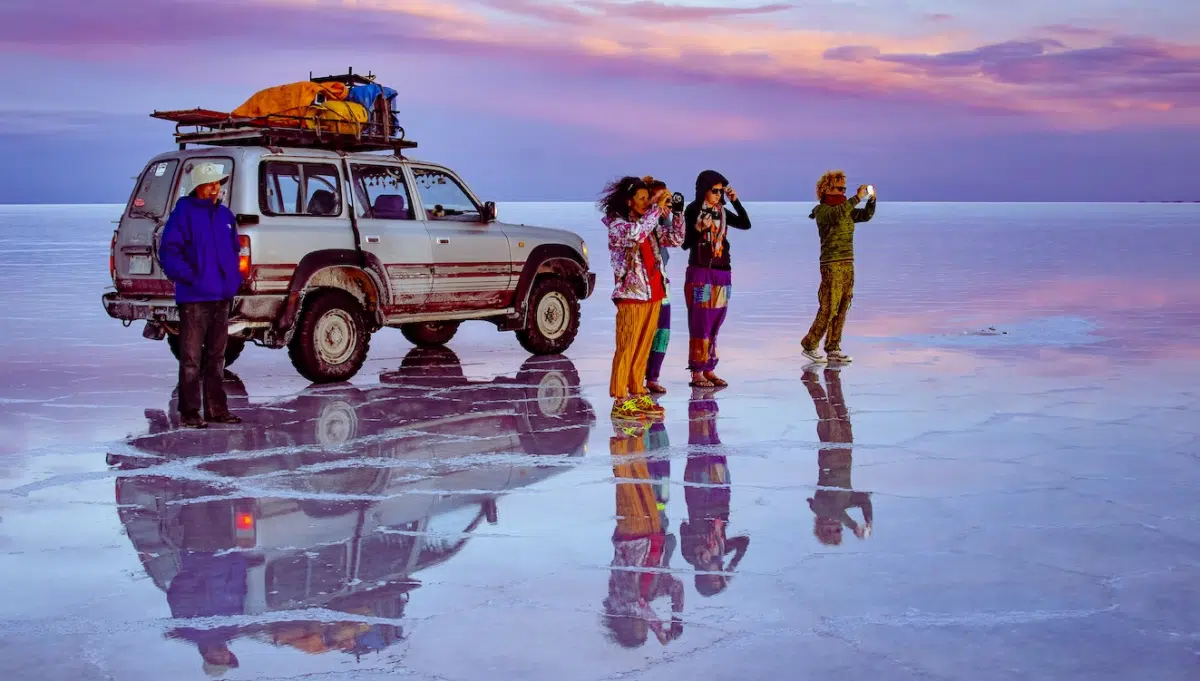 Tourist Transportation for the Uyuni Salt Flat in Bolivia