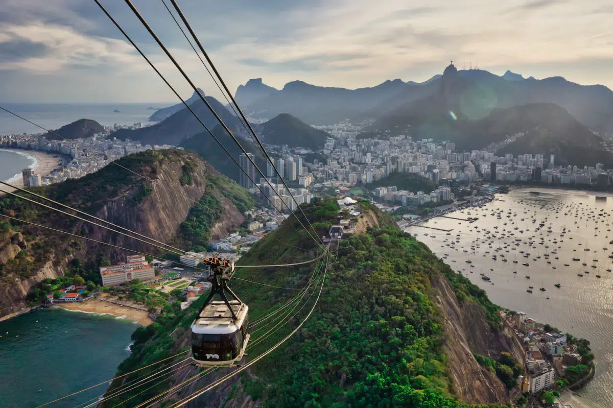Cable Car in Rio de Janeiro, State of Rio de Janeiro, Brazil