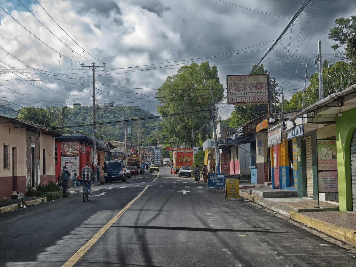 Street in El Salvador