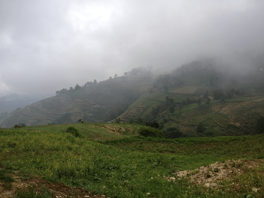 Landscape in Haiti
