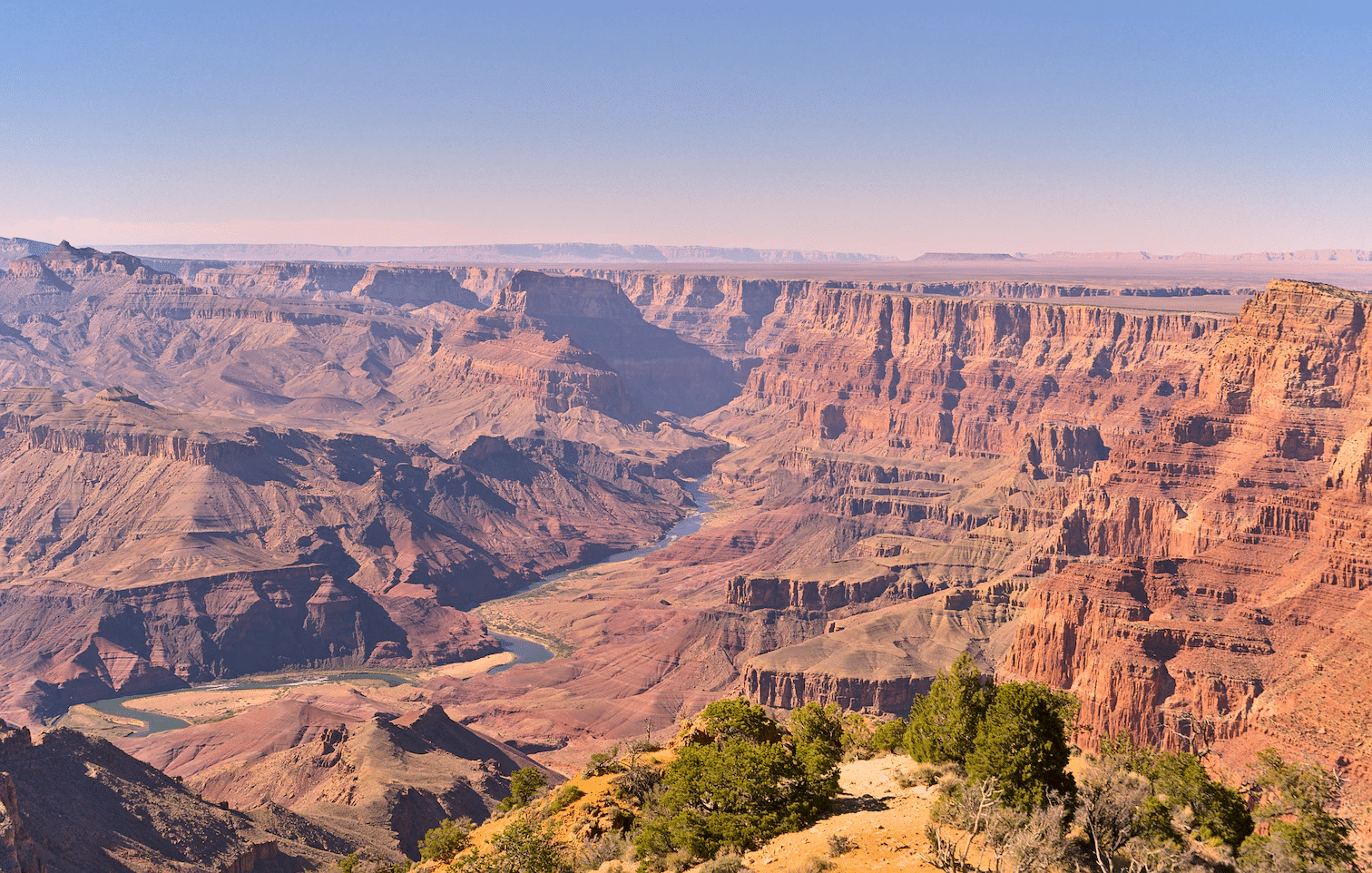 View of the Grand Canyon National Park