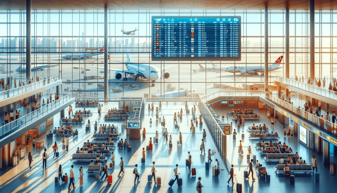 Vibrant atmosphere and global connectivity of international air travel