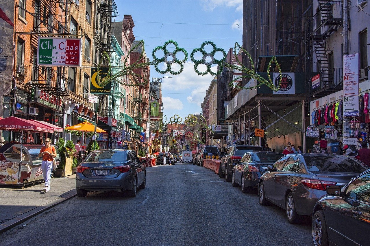 14. Little Italy, New York City (Image Credits: Pixabay)