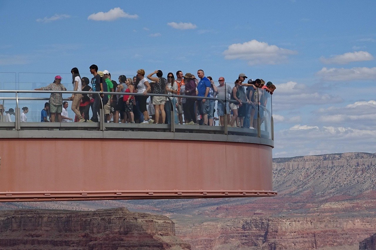 7. The Grand Canyon Skywalk, Grand Canyon West, AZ (Image Credits: Pixabay)