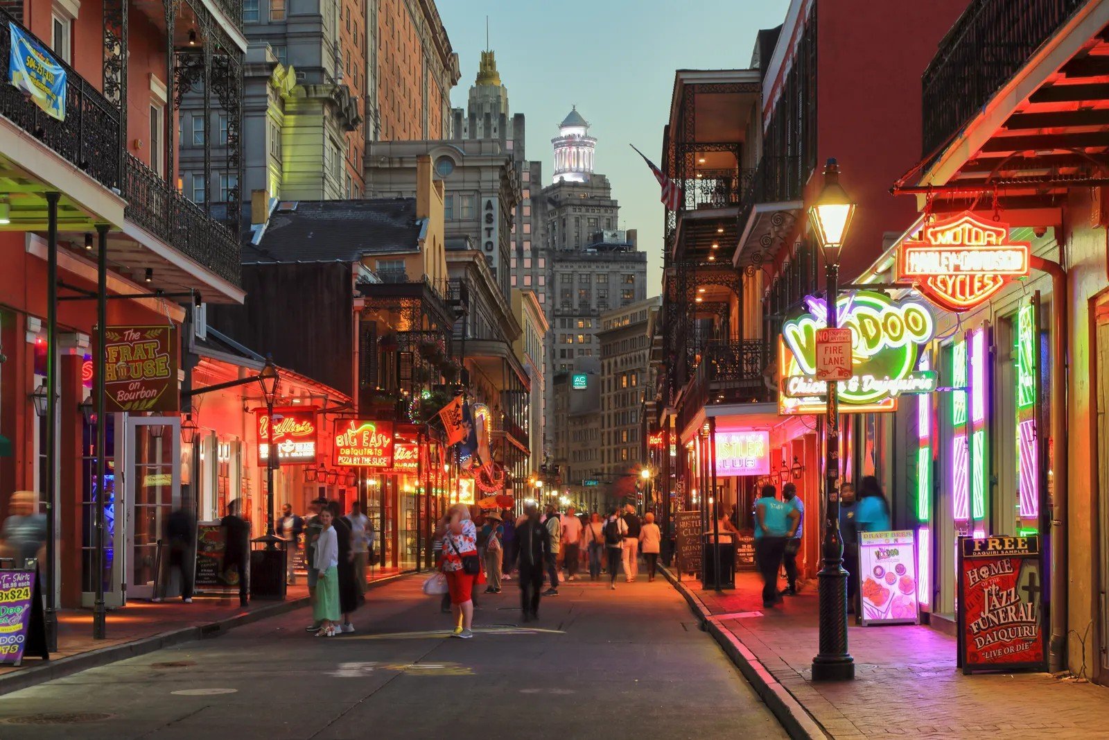 12. Bourbon Street, New Orleans, LA (Image Credits: Shutterstock)