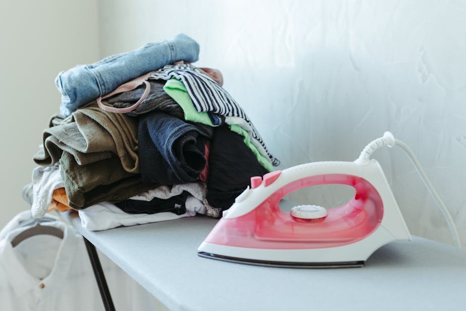 1. A Clothes Iron or Fabric Steamer (Image Credits: Pexels)