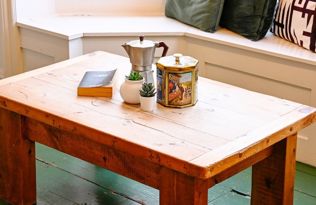 32. A Coffee Table That's Scratched, Chipped, or Wrong for the Space (Image Credits: Unsplash)