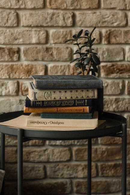 20. Generic Coffee Table Books Styled as Decor (Image Credits: Pexels)