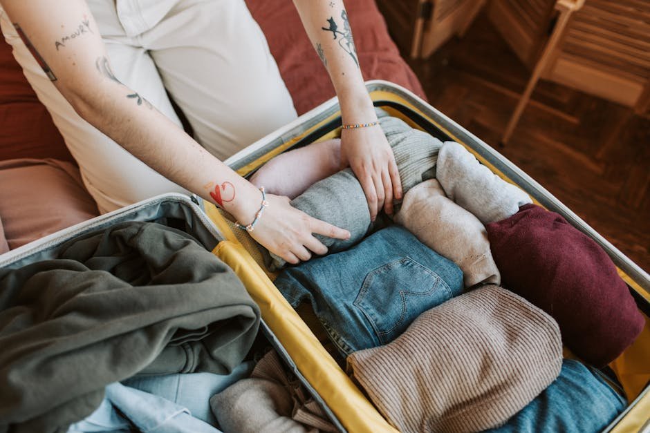 1. Roll Every Single Piece of Clothing (Image Credits: Pexels)