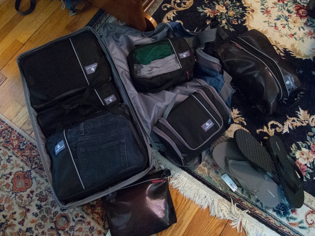 2. Use Compression Packing Cubes as Drawers (waitscm, Flickr, CC BY 2.0)