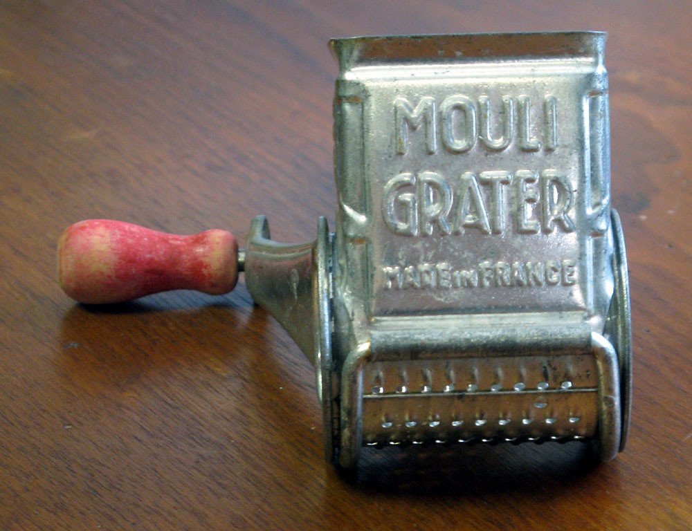 9. The Mouli Grater (GranniesKitchen, Flickr, CC BY 2.0)