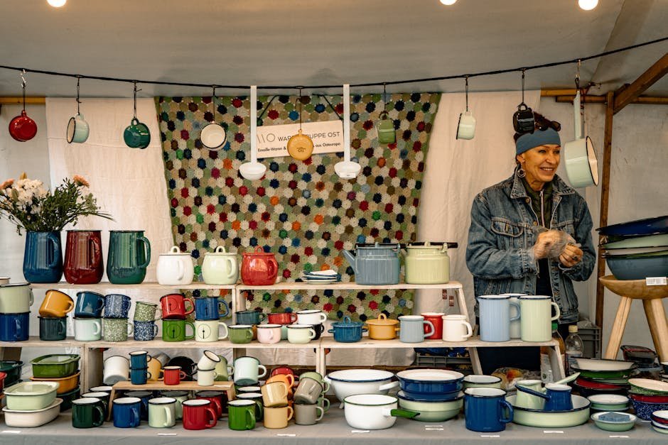 34. The Enamelware Pot (Image Credits: Pexels)