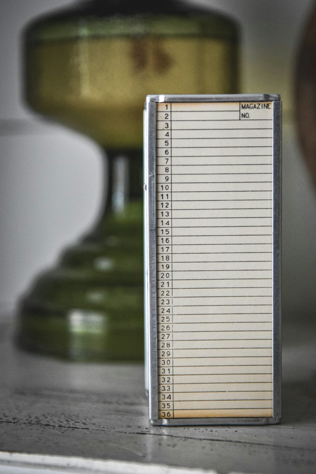 35. The Metal Grocery List Reminder (Image Credits: Unsplash)