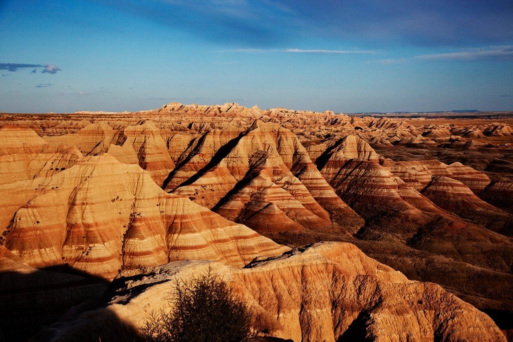 Original view of #12. Badlands National Park, South Dakota - Where the Earth Peeled Open