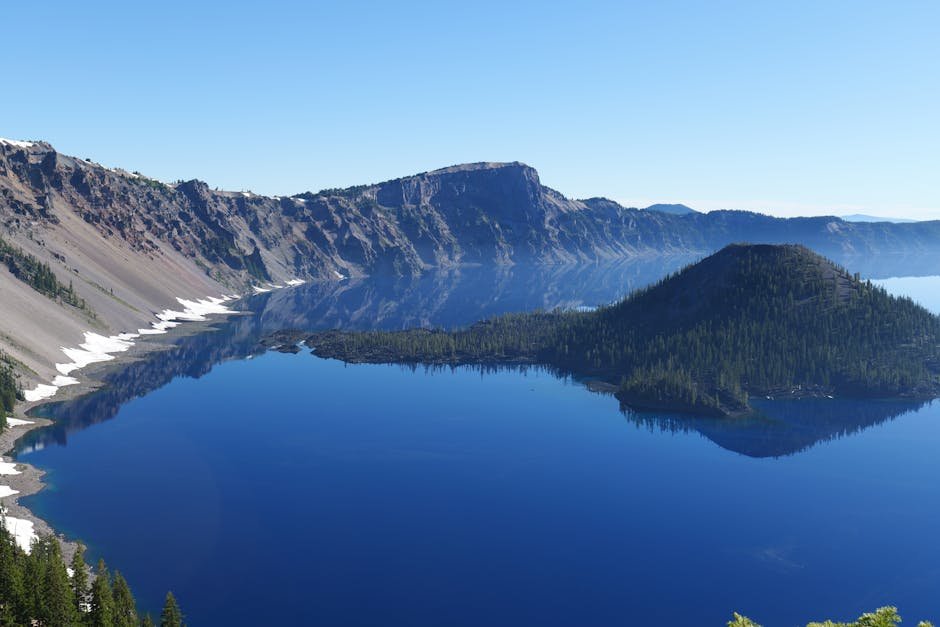 Original view of #10. Crater Lake, Oregon - A Volcano Swallowed Itself and Left This Behind