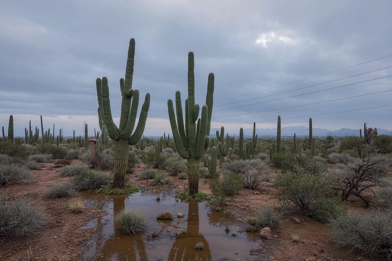 #16. The Sonoran Desert, Arizona - The Desert That Shouldn't Be This Alive - Winter Bloom