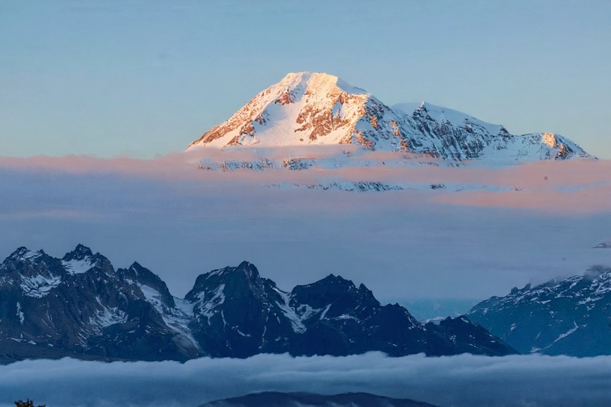 #3. Denali, Alaska - The Tallest Mountain in North America, With Weather That Ends Expeditions - Arctic Morning