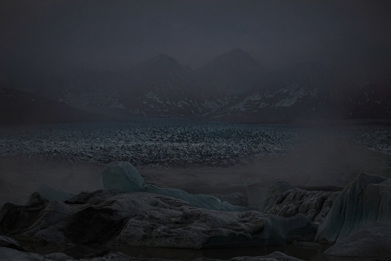 #2. Kenai Fjords National Park, Alaska - Where Glaciers Are Falling Into the Sea - Misty Morning