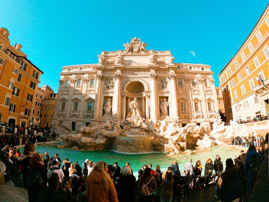 #2 - The Trevi Fountain, Rome: A Baroque Masterpiece Buried Under a Selfie Scrum (Image Credits: Pexels)