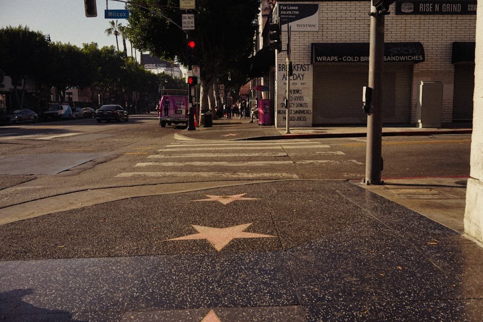 #9 - Hollywood Boulevard, Los Angeles (Image Credits: Pexels)