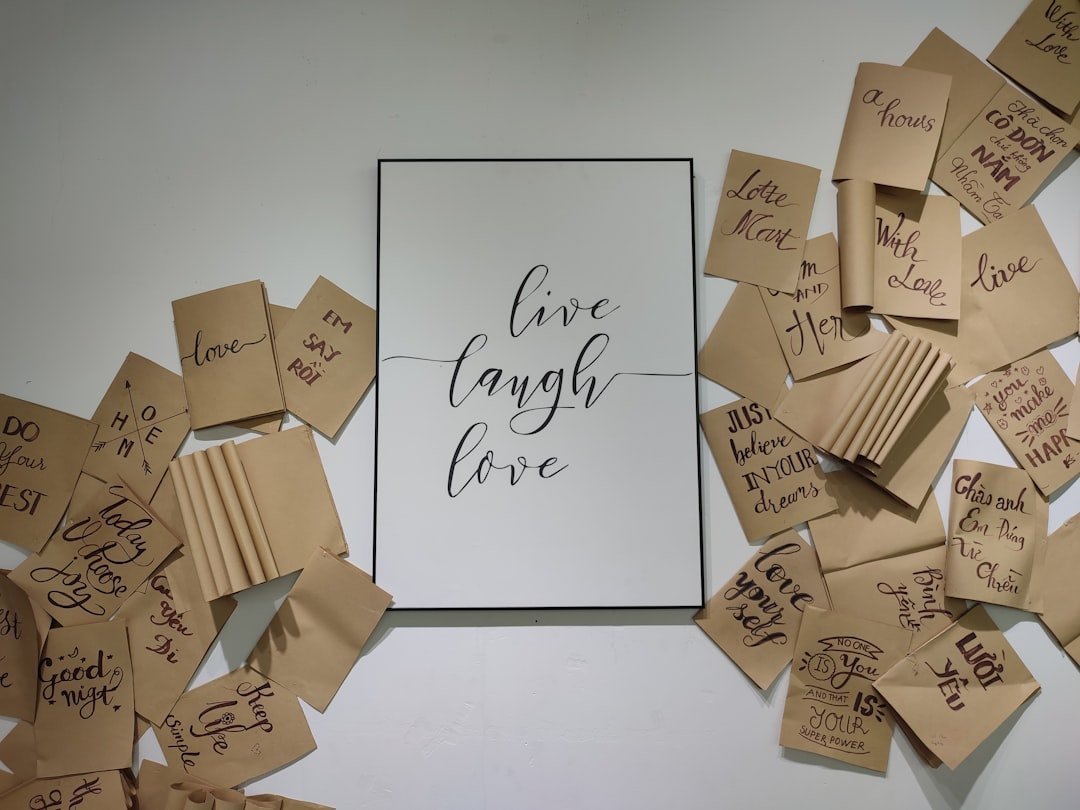 #14 - The "Live, Laugh, Love" Sign and All Its Cousins (Image Credits: Unsplash)
