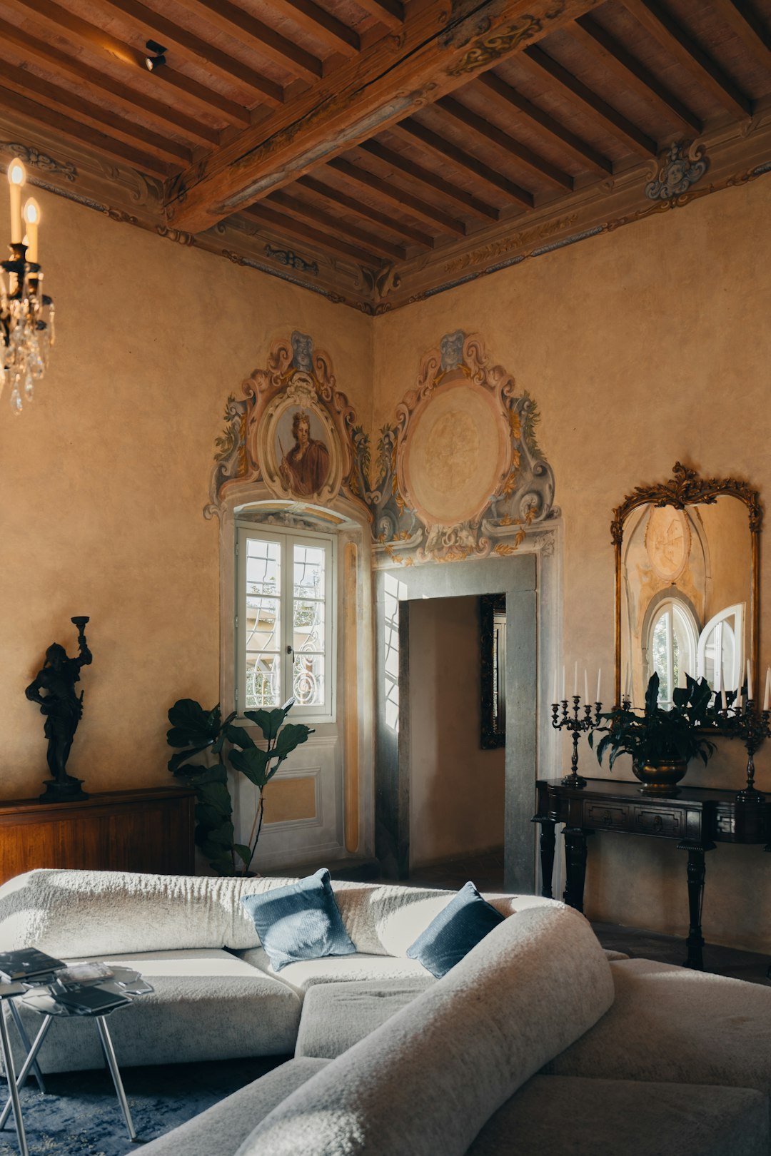 #4 - Tuscan-Inspired Decor With Heavy Dark Wood and Wrought Iron (Image Credits: Unsplash)