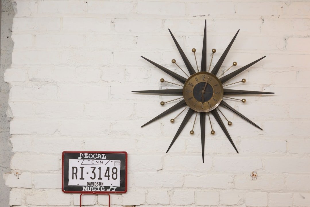 #18 - The Sunburst or Starburst Wall Clock (Image Credits: Unsplash)