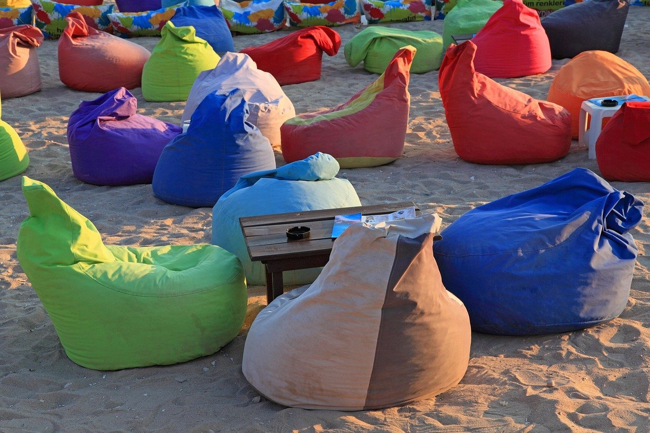 #8 - Bean Bag Chairs (Image Credits: Pixabay)
