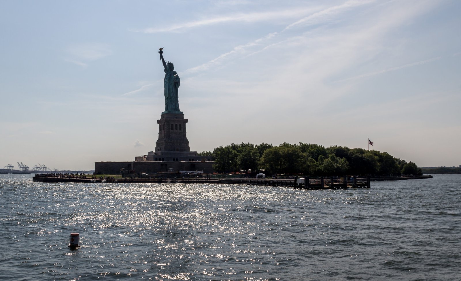 Statue of Liberty in New York City, New York, USA