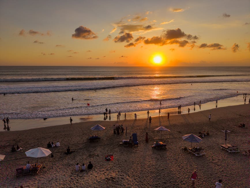 #4 - Bali's Kuta and Seminyak Beaches, Indonesia (Image Credits: Pexels)